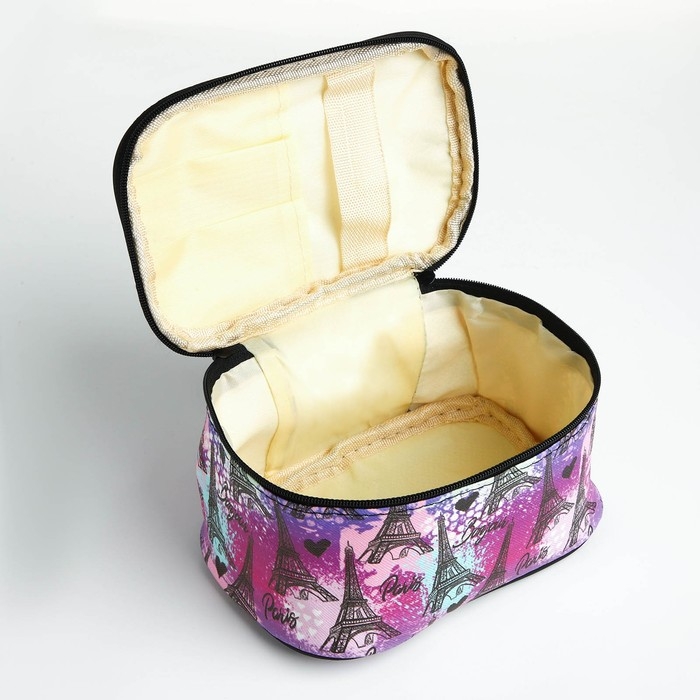 Косметичка на молнии, цвет фиолетовый Косметичка на молнии, цвет фиолетовый