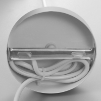 Светильник BayerLux Подвес "Овал" 1x40Вт E27 серый 14х14х18-98 см