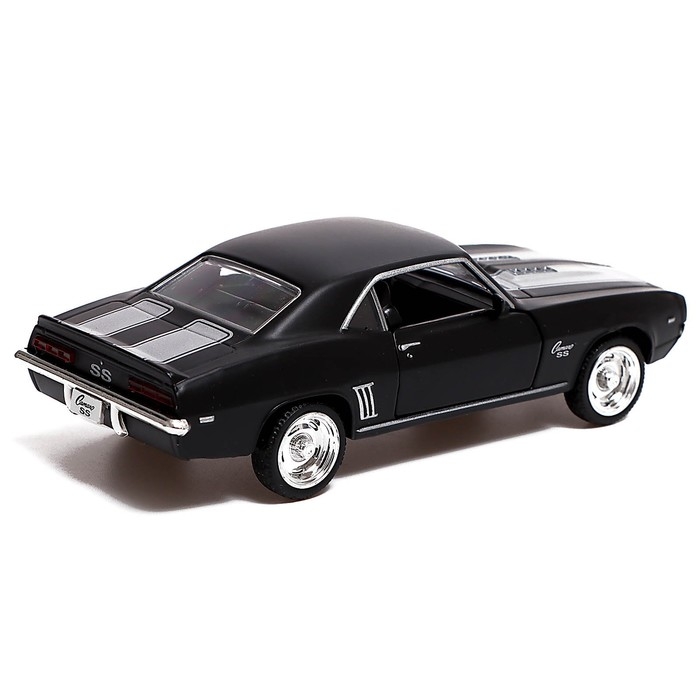 Машина металлическая CHEVROLET CAMARO SS, 1:32, открываются двери, инерция, цвет матовый Машина металлическая CHEVROLET CAMARO SS, 1:32, открываются двери, инерция, цвет матовый