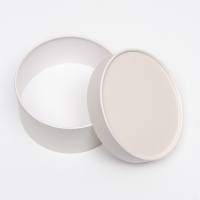 Подарочная коробка "Крема" кремовая, завальцованная без окна, 18 х 10 см