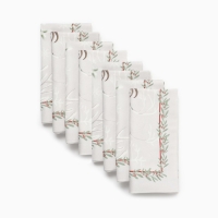 Набор столовый "Новогоднее чудо" скат.150х110см +/-3см с ВГМО, салф.40х40см-4 шт, 100%хл