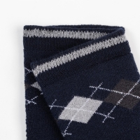 Носки детские махровые, цвет тёмно-синий, размер 14-16 Носки детские махровые, цвет тёмно-синий, размер 14-16