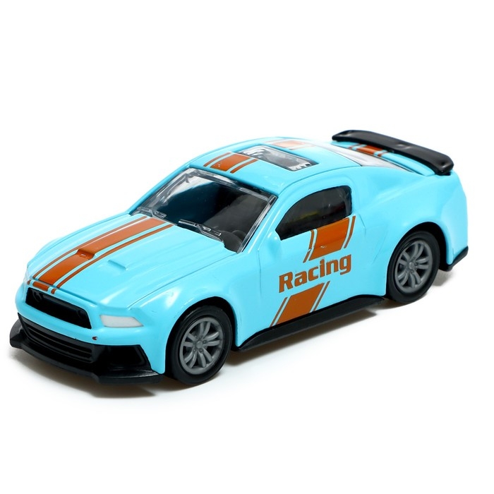 Машина металлическая «Гоночная», инерция, МИКС Машина металлическая «Гоночная», инерция, МИКС