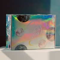 Коробка подарочная складная, упаковка, &laquo;Космос: Shine&raquo;, 30,5 х 22 х 9,5 см