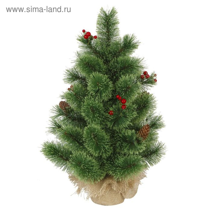 Ель искусственная "Роскошная" 60 см, d нижнего яруса 45 см, 41 ветка