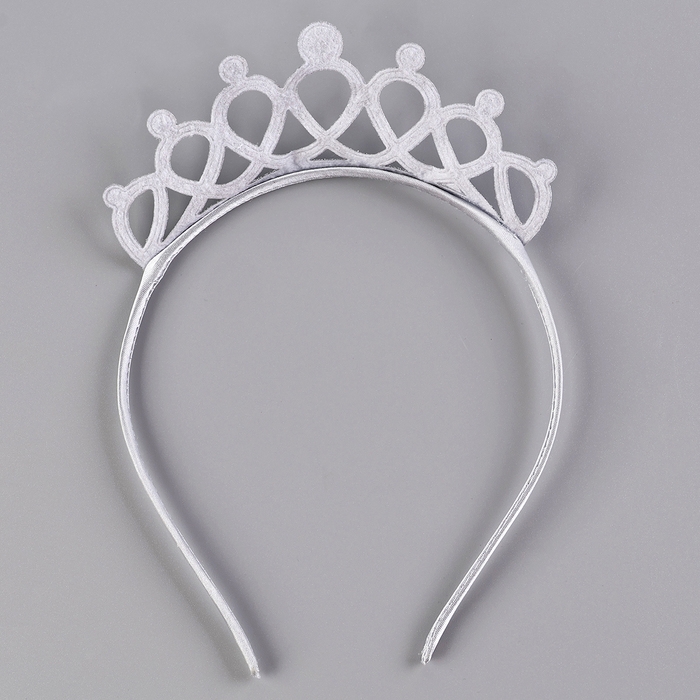 Карнавальный набор &laquo;Стильная принцесса&raquo;: ободок, платье голубое, рост 110 см