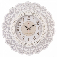 Часы настенные, интерьерные "Кружева", бесшумные, d-47 см Часы настенные, интерьерные "Кружева", бесшумные, d-47 см