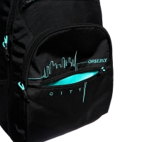 Рюкзак молодёжный 43 х 31 х 20 см, Grizzly, эргономичная спинка, отделение для ноутбука, чёрный Рюкзак молодёжный 43 х 31 х 20 см, Grizzly, эргономичная спинка, отделение для ноутбука, чёрный