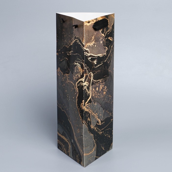 Пакет подарочный под бутылку, упаковка, &laquo;Present&raquo;, 13 х 32 х 11,3 см