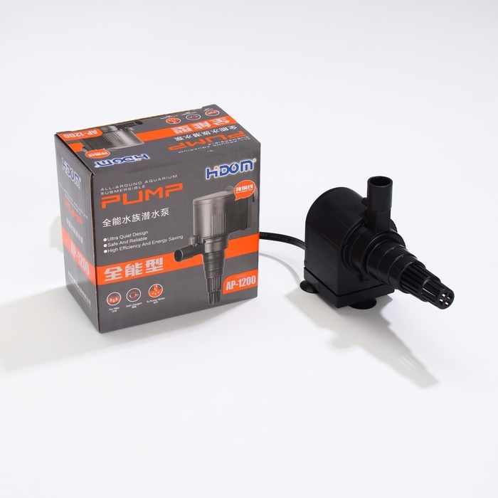 Помпа Hidom AP-1200, 800 л/ч, 13 Вт, многофункциональная 3 в 1