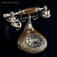 Ретро-телефон "Капля с узором", 19 х 26 х 22 см Ретро-телефон "Капля с узором", 19 х 26 х 22 см