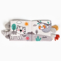 Книжка-шуршалка мягкая «Слоник Эли», Крошка Я Книжка-шуршалка мягкая «Слоник Эли», Крошка Я