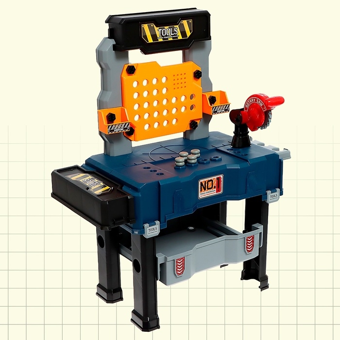 Игровой модуль 2 в 1 &laquo;Чемодан мастера&raquo;, 65 элементов