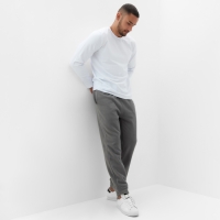 Джемпер (лонгслив) мужской MINAKU: Basic line MAN цвет белый ,размер 46 Джемпер (лонгслив) мужской MINAKU: Basic line MAN цвет белый ,размер 46