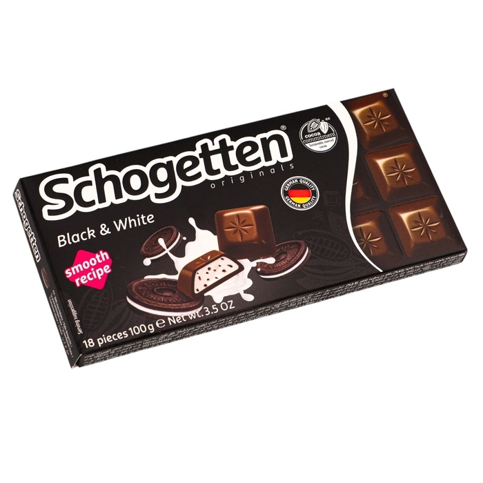 Шоколад Schogetten Black&White, 100 г Шоколад Schogetten Black&White, 100 г