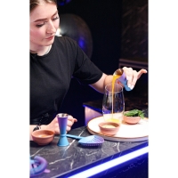 Джиггер Flume, 20/40 мл, нержавеющая сталь, цвет сине-фиолетовый Джиггер Flume, 20/40 мл, нержавеющая сталь, цвет сине-фиолетовый