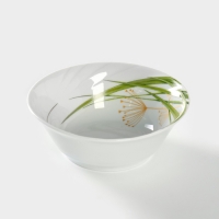 Салатник фарфоровый «Стрекоза», 360 мл, d=14,5 см, цвет белый Салатник фарфоровый «Стрекоза», 360 мл, d=14,5 см, цвет белый