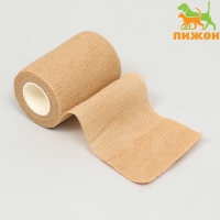 Бинт самофиксирующийся с горькой пропиткой, 7,5 см, макс. растяжимость 4,5 м, бежевый Бинт самофиксирующийся с горькой пропиткой, 7,5 см, макс. растяжимость 4,5 м, бежевый