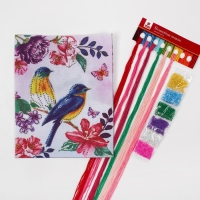 Вышивка крестиком с бисером &laquo;Птицы&raquo;, набор для творчества, 20 х 25 см