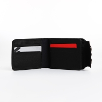 Портмоне мужское на магнитах, цвет чёрный