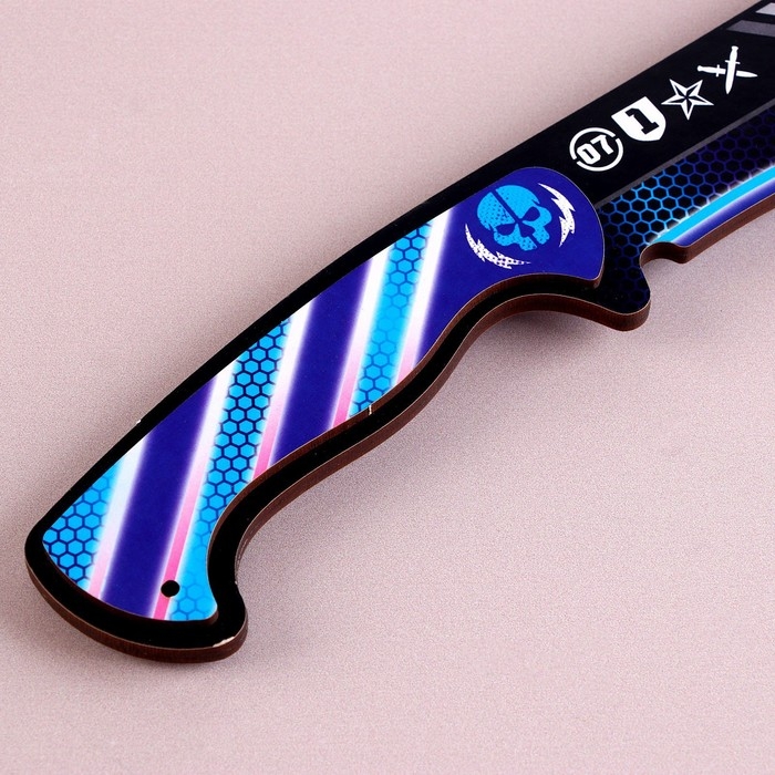 Деревянное оружие детское сувенирное &laquo;Мачете&raquo;, череп