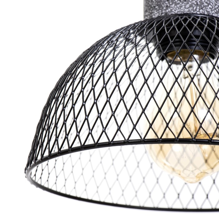 Светильник трековый "Кортни Е27 40Вт черный 19х19х23-123см