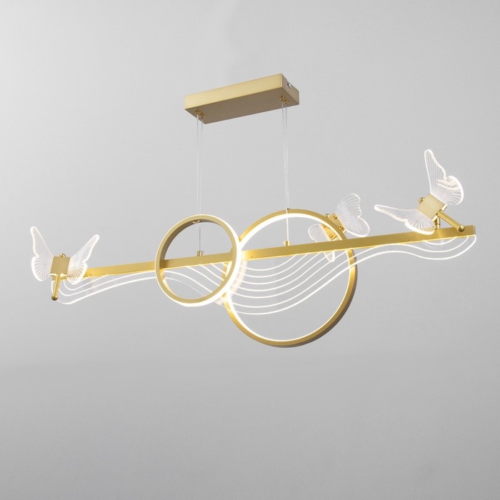 Светильник Светильник "Фьюжн" LED 110Вт 3000-6000К золото 100х12х28см