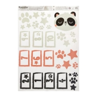 Наклейки виниловые  &laquo;Поиграем в классики?&raquo;, интерьерные, с монтажной пленкой, 50 х 70 см