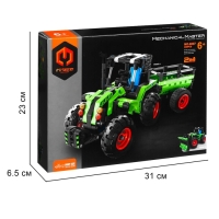 Конструктор Техно &laquo;Сельхоз трактор&raquo;, 2 варианта сборки, 346 деталей