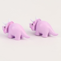 Миниатюра кукольная «Динозаврик», набор 2 шт., размер 1 шт. — 3 × 5,5 × 2 см, цвет фиолетовый Миниатюра кукольная «Динозаврик», набор 2 шт., размер 1 шт. — 3 × 5,5 × 2 см, цвет фиолетовый