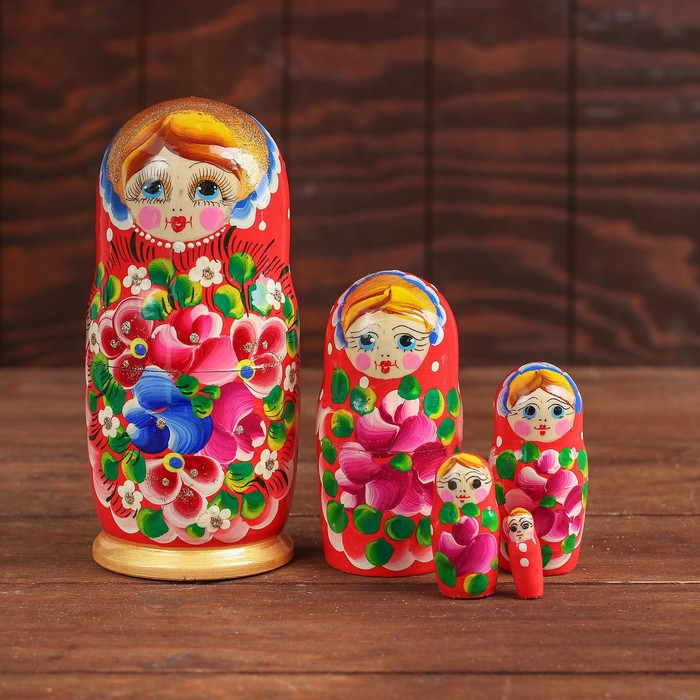 Матрёшка 5 в 1, расписная, МИКС Матрёшка 5 в 1, расписная, МИКС