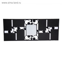 Фоторамка на 8 фото 10х15 см "Розы" чёрная 65,5х31 см Фоторамка на 8 фото 10х15 см "Розы" чёрная 65,5х31 см