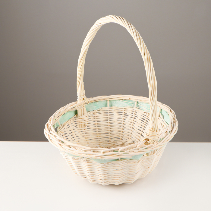 Набор корзин, 3 шт, 33&times;14/36 см, 28&times;12/31 см, 24&times;11/27 см, ива