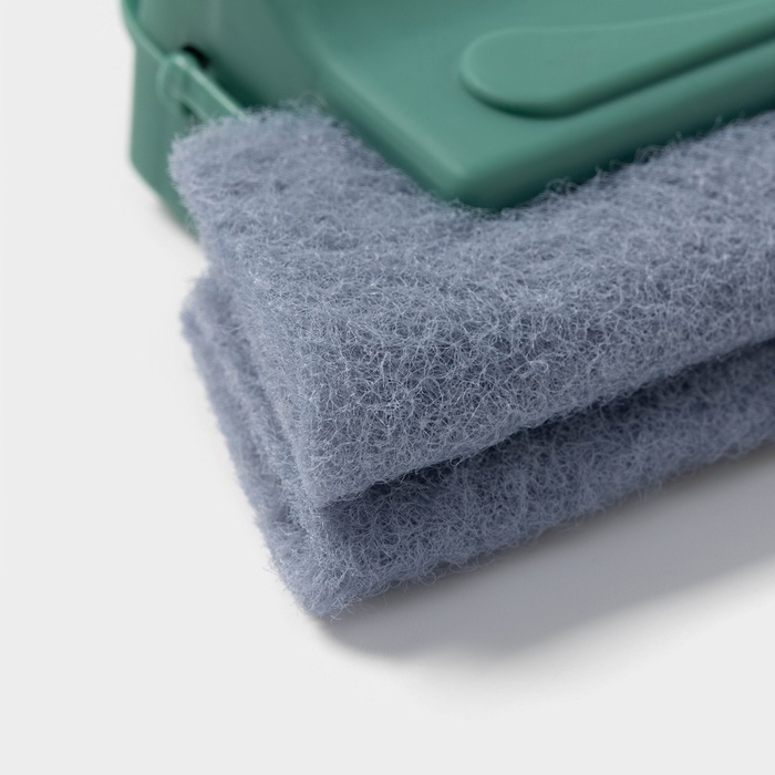 Щётки для оконных рам и труднодоступных мест, 5 сменных насадок, 13,5×8,2 см Щётки для оконных рам и труднодоступных мест, 5 сменных насадок, 13,5×8,2 см