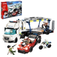 Конструктор Полиция &laquo;Автоугонщики&raquo;, 620 деталей