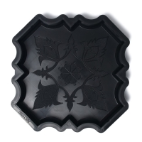 Форма для тротуарной плитки &laquo;Клевер краковский большой&raquo;, 29 &times; 29 &times; 4 см, гладкий, 1 шт.