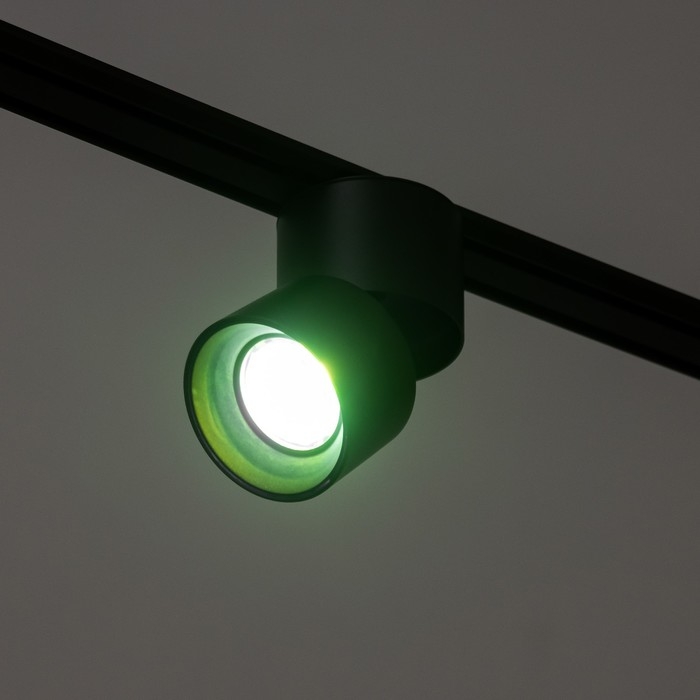 Светильник трековый SLIM Светильник трековый SLIM "Точка" LED 5Вт 3000K-6000К 48V CRI90 черный 8х8х9,5см