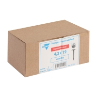 Саморезы "ТУНДРА", с прессшайбой, сверлоконечные, 4.2x19 мм, оцинкованные, 1 кг