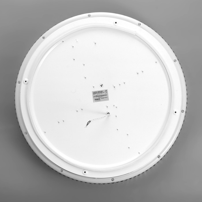 Светильник с ПДУ 74647/1 LED 80Вт диммер 3000-6000К белый-прозрачный 50х50 см Светильник с ПДУ 74647/1 LED 80Вт диммер 3000-6000К белый-прозрачный 50х50 см