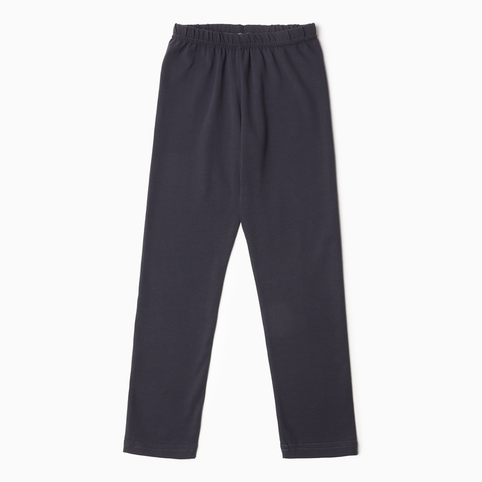 Леггинсы для девочки, цвет тёмно-серый, рост 128-134 см Леггинсы для девочки, цвет тёмно-серый, рост 128-134 см