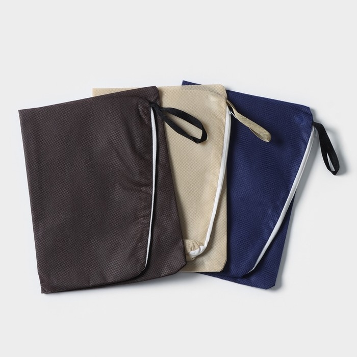 Чехол для обуви, 38&times;25 см, спанбонд, цвет МИКС