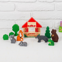 Конструктор &laquo;Сказки. Теремок&raquo;, 17 элементов