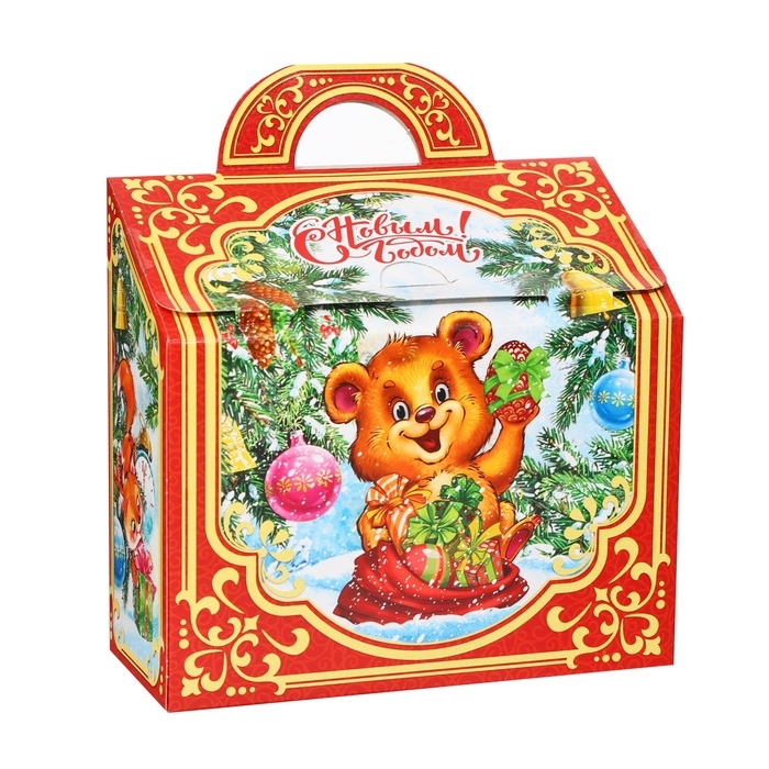 Новый год. Новогодний набор конфет "Мишкина радость", 200 г