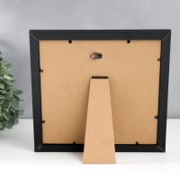 Фоторамка МДФ "Ellis" 20х20 см с паспарту, чёрный