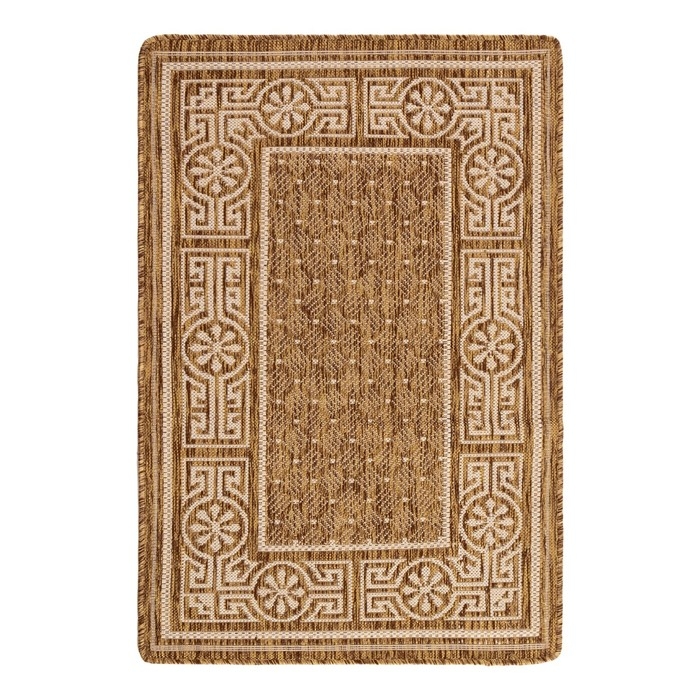 Ковер Эко прямоугольный 80х150 см, ПП 100%, джут