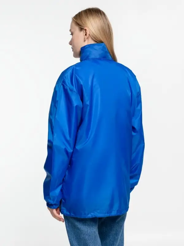 Ветровка унисекс Shift ярко-синяя, размер XS Ветровка унисекс Shift ярко-синяя, размер XS