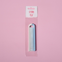 Расчёска складная, 18/9,5 &times; 2 см, цвет МИКС