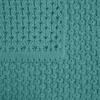 Плед Serenita, бирюзовый (тиффани)