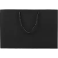 Пакет бумажный Ample Thin M, черный