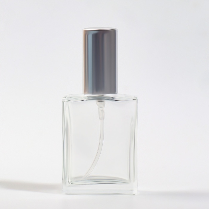 Флакон для парфюма, с распылителем, 15 мл, цвет серебристый Флакон для парфюма, с распылителем, 15 мл, цвет серебристый
